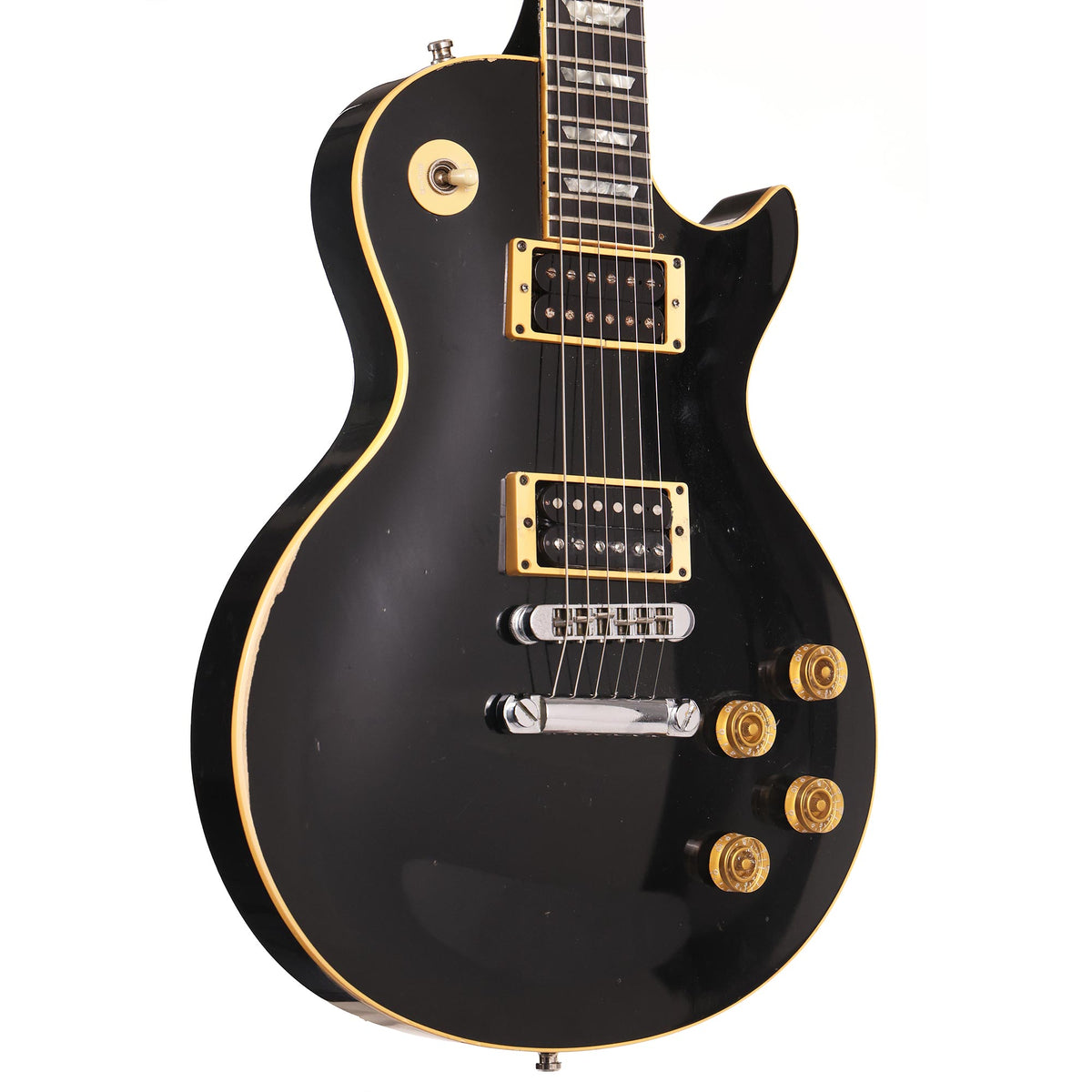 1982 Gibson Les Paul Standard Ebony w/ Ebony Fretboard — 1