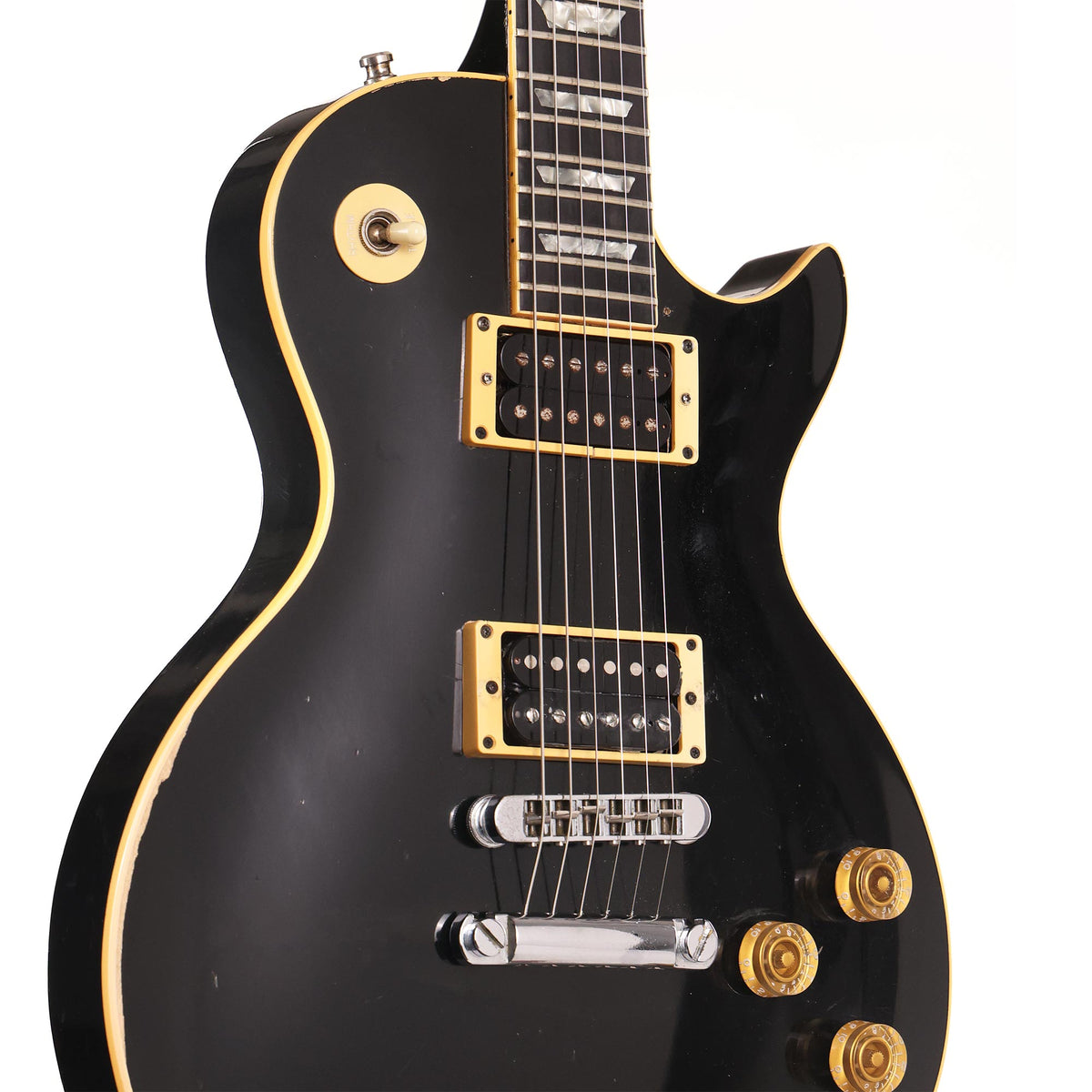 1982 Gibson Les Paul Standard Ebony w/ Ebony Fretboard — 5