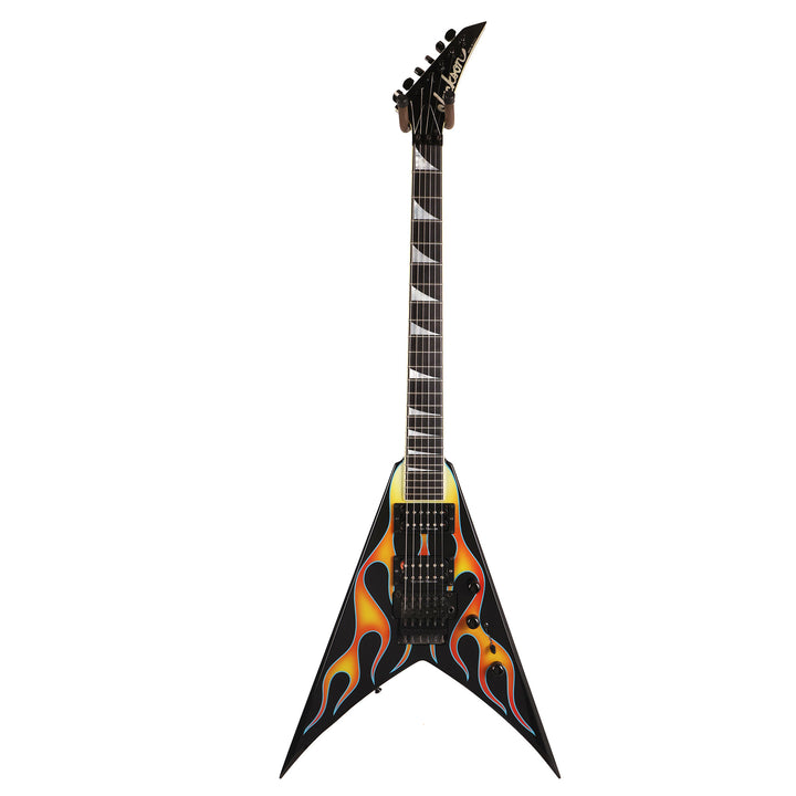 1999 Jackson King V Black with Hot Rod Flames