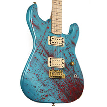 Charvel Custom Shop San Dimas Frost Blue with Bloodsplatter Masterbuilt Big Rob 2025