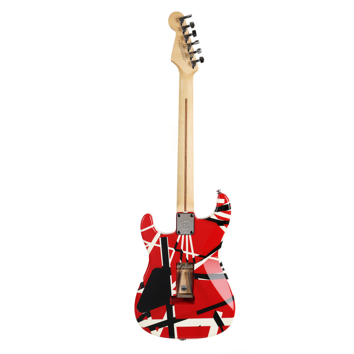 Charvel EVH Art Series Red Black and White Stripes 2005 — 4