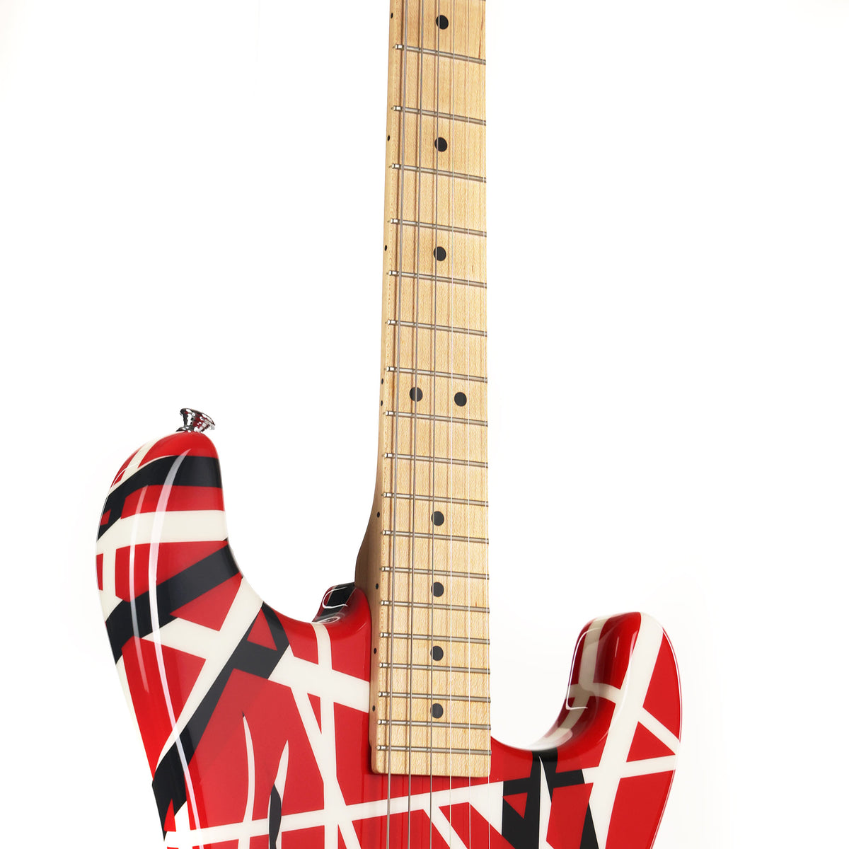Charvel EVH Art Series Red Black and White Stripes 2005 — 7