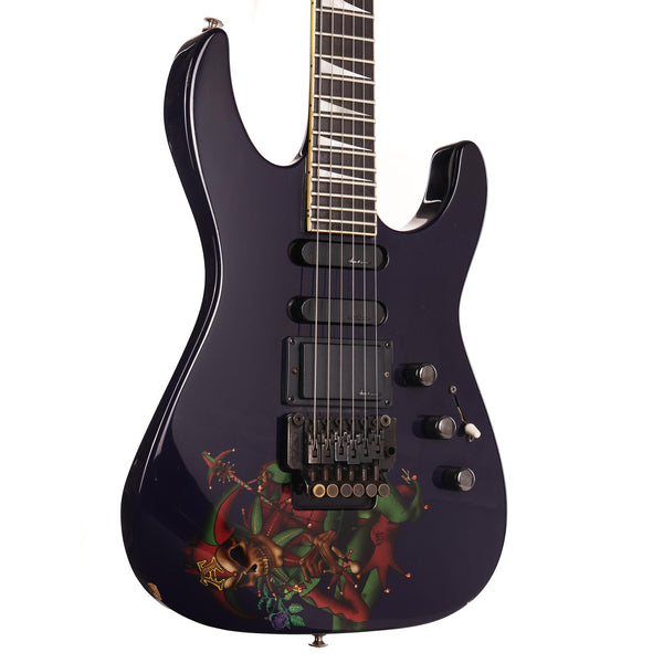 1989 Charvel 650XL NAMM Prototype Guitar Pamelina Jester Artwork