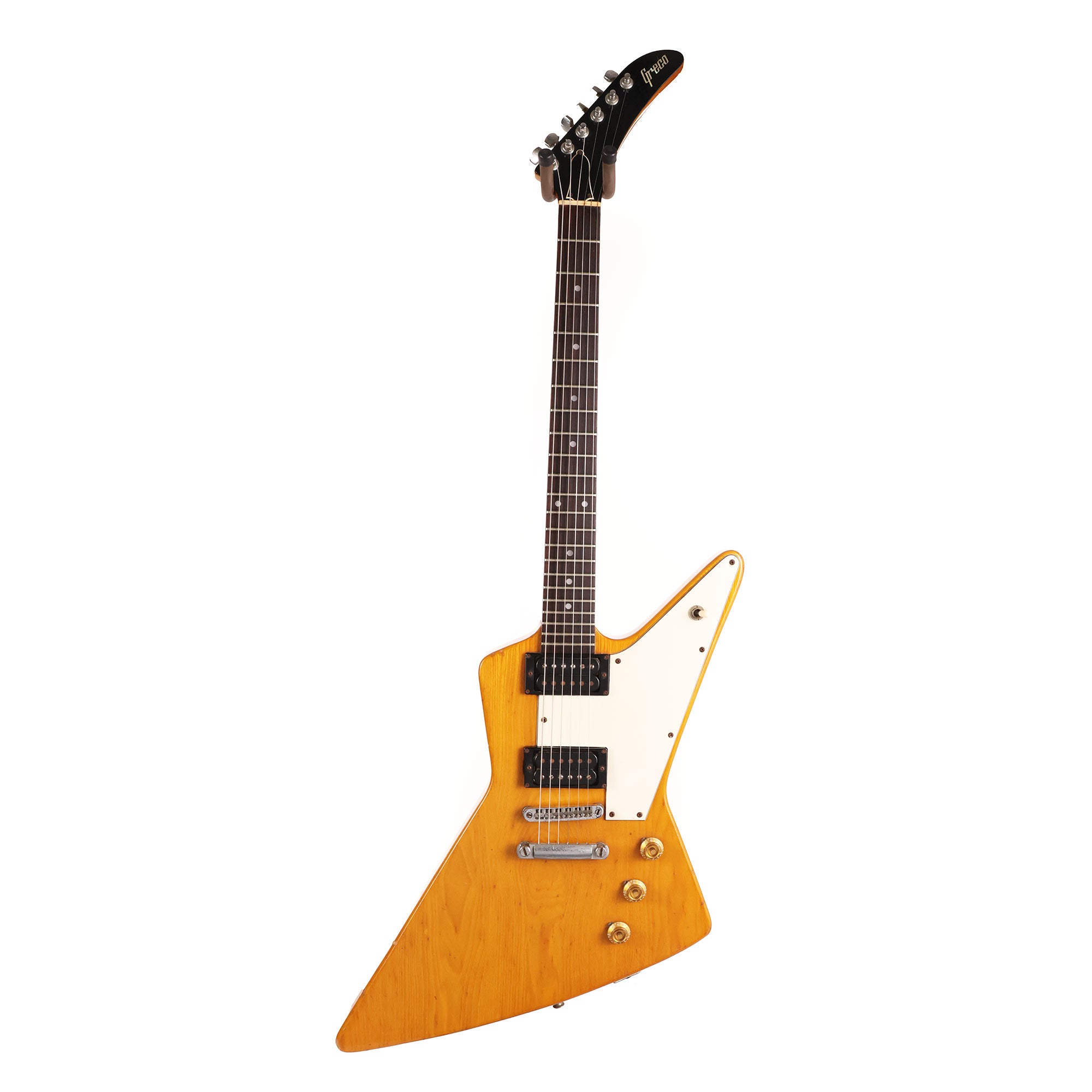 greco ex-800HB 1978年製グレコエクスプローラー 1978 Greco EX800 Natural | The Music Zoo