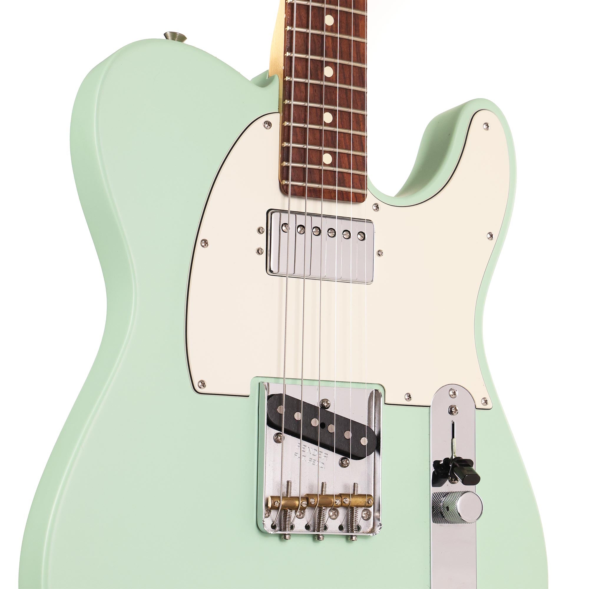 Fender American Performer Telecaster Hum Satin Surf Green 2022