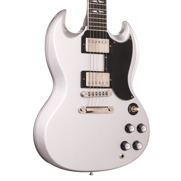 Gibson Custom Shop SG Custom Made 2 Measure Silver Metallic with Split Diamonds 2026