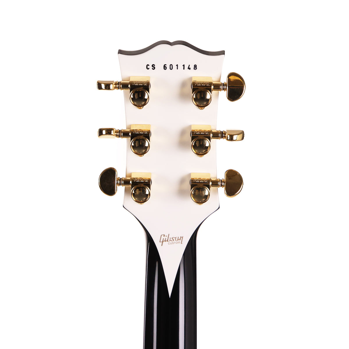 Gibson Custom Shop Les Paul Custom Made 2 Measure 2-Tone Tuxedo Alpine White and Ebony 2026 — 13