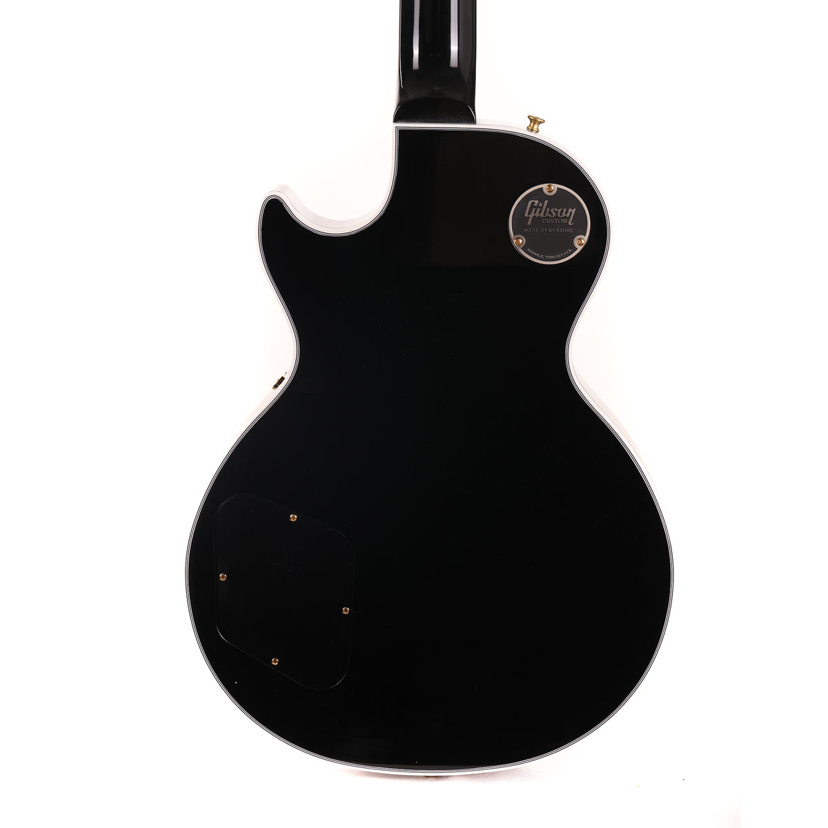 Gibson Custom Shop Les Paul Custom Made 2 Measure 2-Tone Tuxedo Alpine White and Ebony 2026 — 6