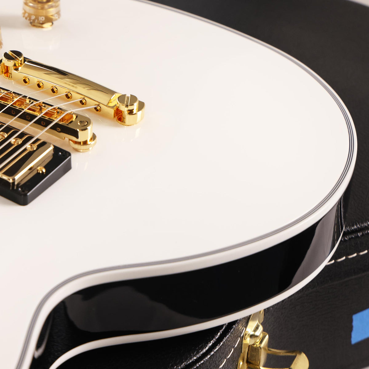 Gibson Custom Shop Les Paul Custom Made 2 Measure 2-Tone Tuxedo Alpine White and Ebony 2026 — 9