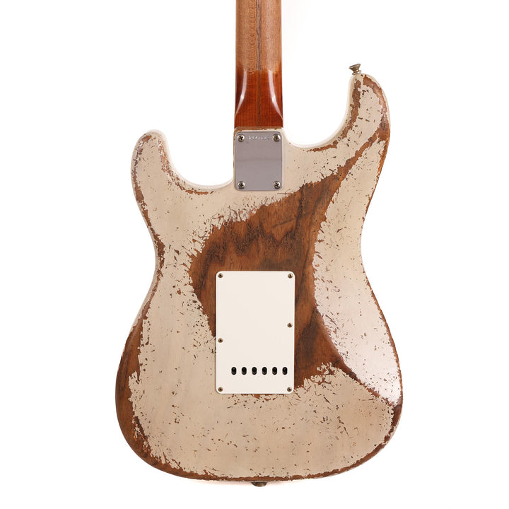 Fender Custom Shop 1957 Roasted Ash Stratocaster Ultimate Relic Masterbuilt Andy Hicks Relic White Blonde 2026