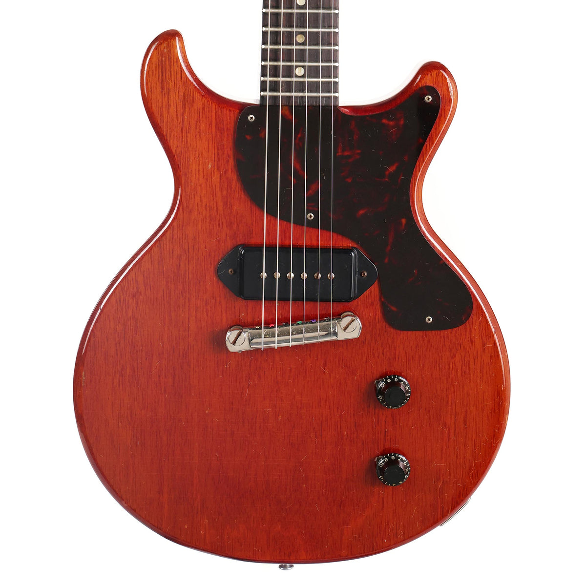 1959 Gibson Les Paul Junior Double Cutaway Guitar Cherry — 2