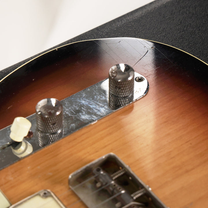 Mario Martin T-Style Guitar 2-Tone Sunburst Figured Maple Neck