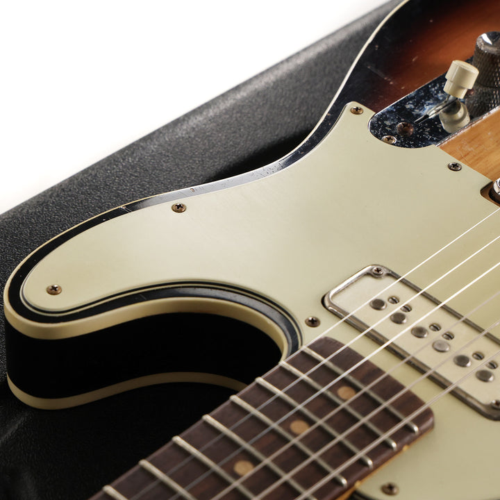 Mario Martin T-Style Guitar 2-Tone Sunburst Figured Maple Neck