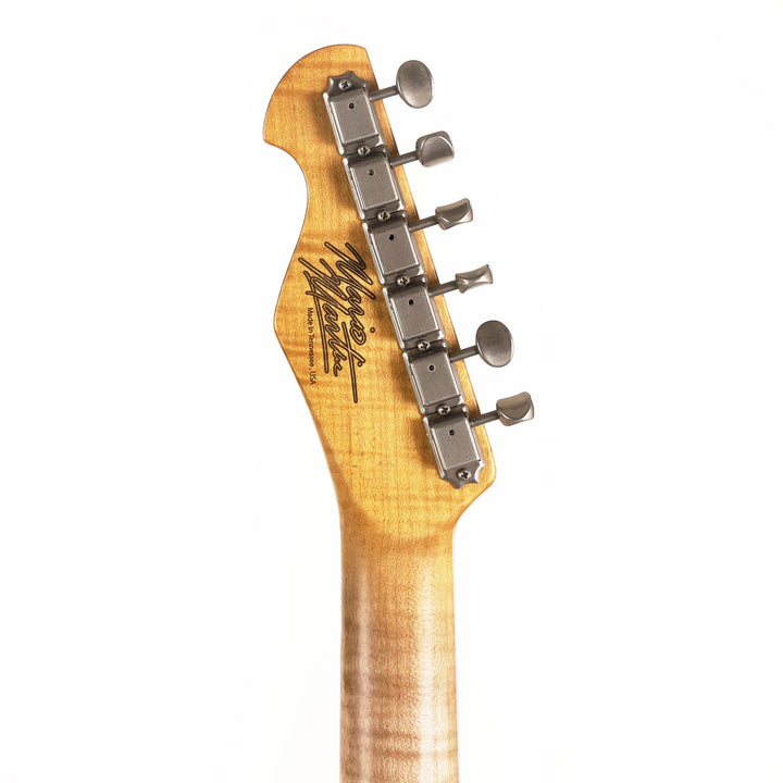 Mario Martin T-Style Guitar 2-Tone Sunburst Figured Maple Neck