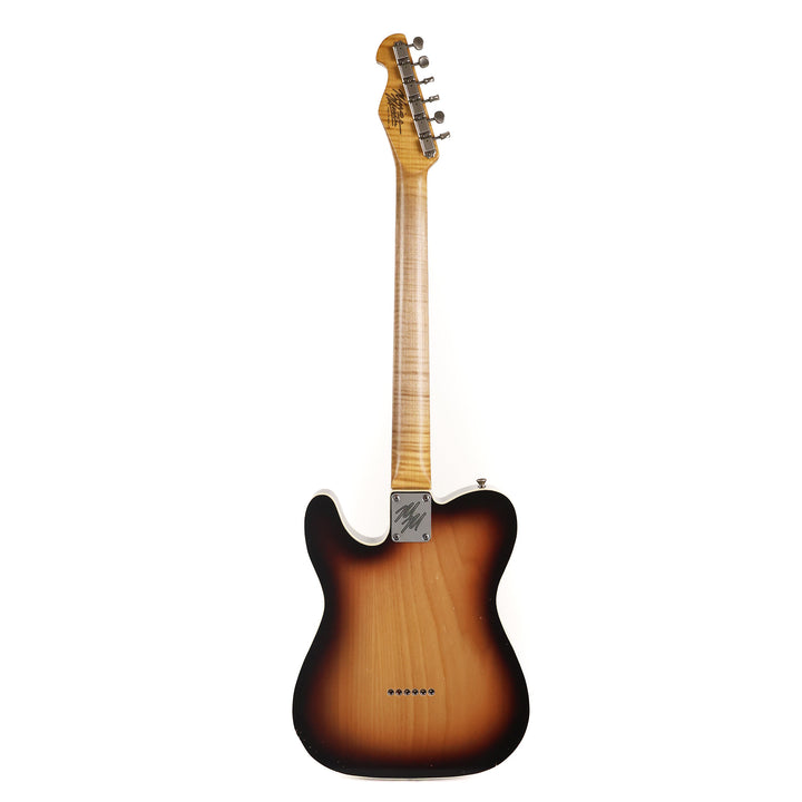 Mario Martin T-Style Guitar 2-Tone Sunburst Figured Maple Neck