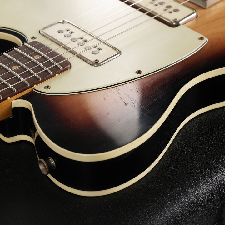 Mario Martin T-Style Guitar 2-Tone Sunburst Figured Maple Neck