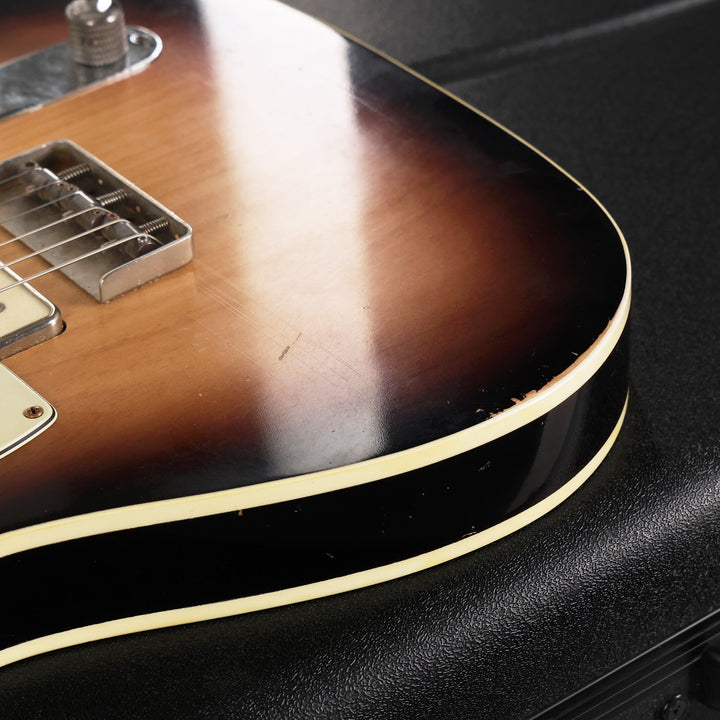 Mario Martin T-Style Guitar 2-Tone Sunburst Figured Maple Neck