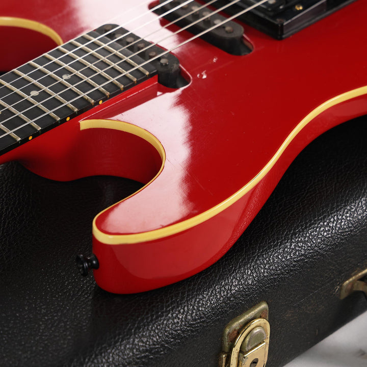 1987 Gibson U2 Mach II LTD Ferrari Red