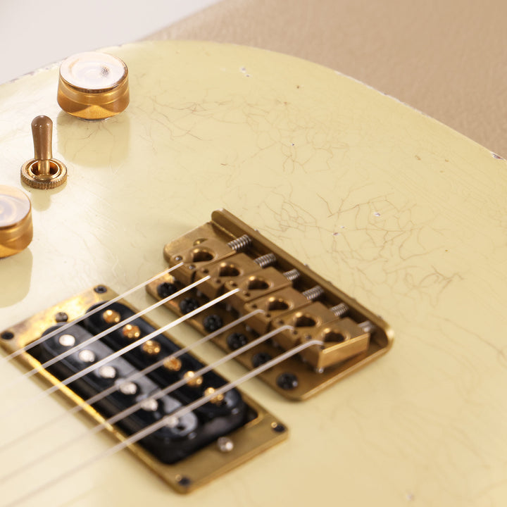 Colletti Guitars Speed of Sound Aged Olympic White 2023