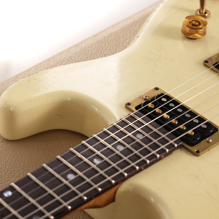 Colletti Guitars Speed of Sound Aged Olympic White 2023
