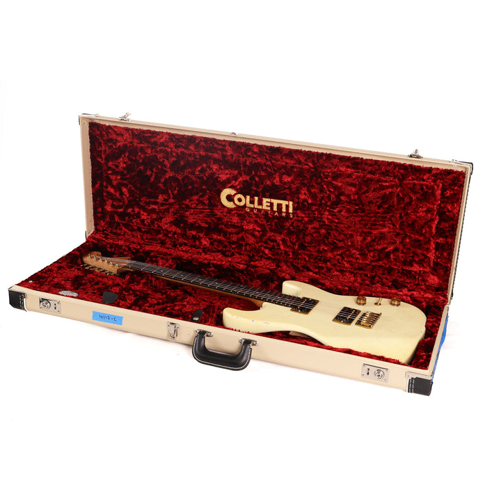 Colletti Guitars Speed of Sound Aged Olympic White 2023