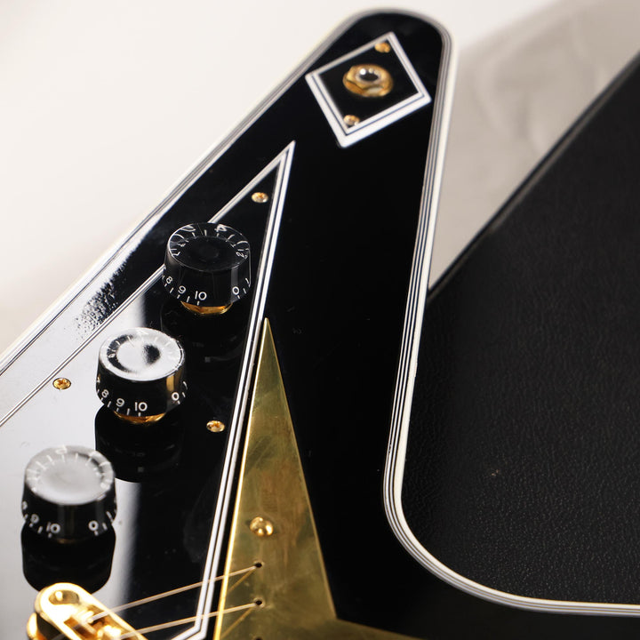 Gibson Custom Shop Flying V Custom Made 2 Measure Triple Pickup Ebony Gloss 2024