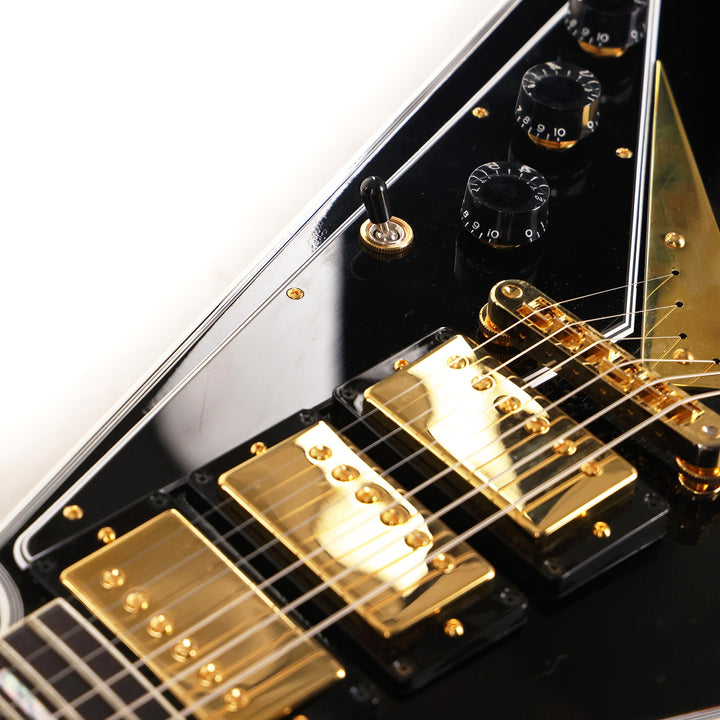 Gibson Custom Shop Flying V Custom Made 2 Measure Triple Pickup Ebony Gloss 2024