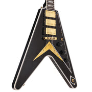 Gibson Custom Shop Flying V Custom Made 2 Measure Triple Pickup Ebony Gloss 2024