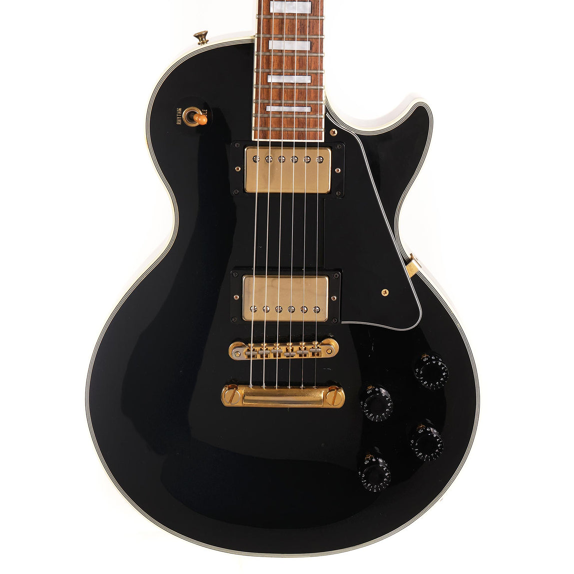 1997 Orville Les Paul Custom LPC-75 Ebony | The Music Zoo