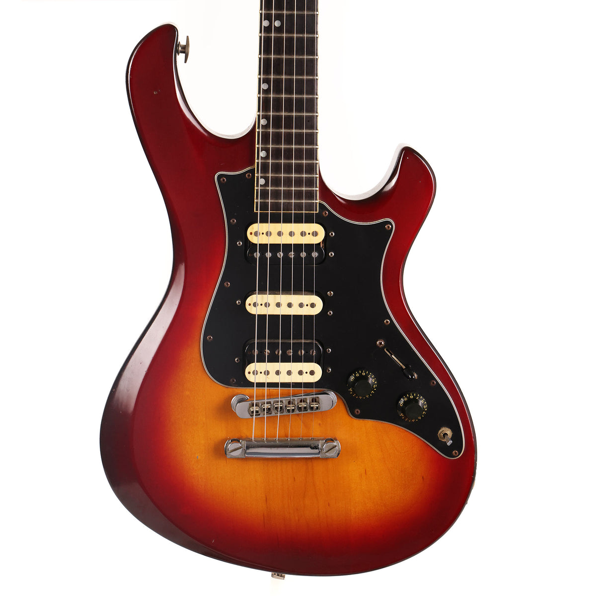 1981 Gibson Victory MVX Cherry Sunburst — 2
