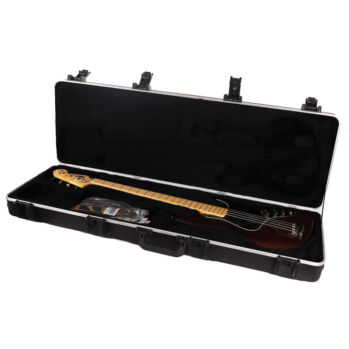 Fender American Standard Hand Stained Ash Jazz Bass Mahogany Stain 2012