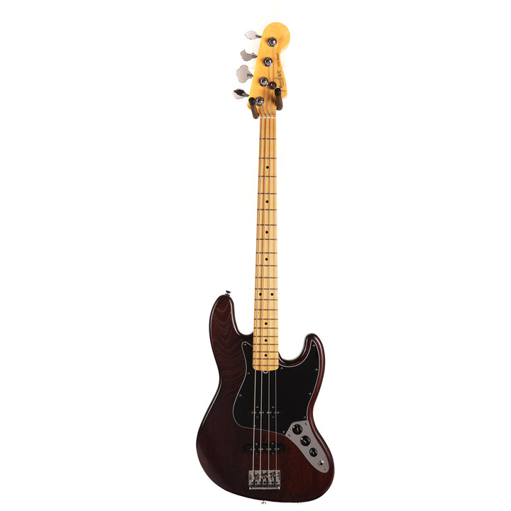 Fender American Standard Hand Stained Ash Jazz Bass Mahogany Stain 2012