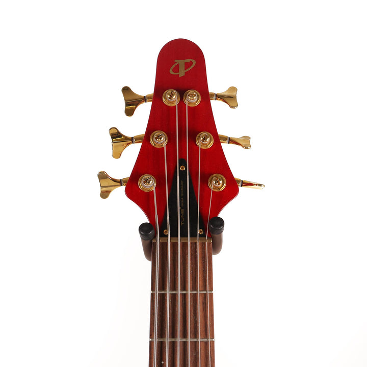Tune 6-String Bass Transparent Red