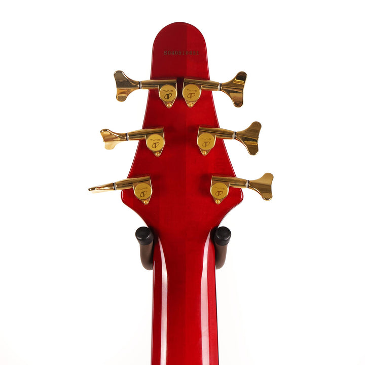 Tune 6-String Bass Transparent Red