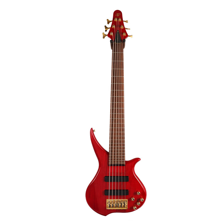 Tune 6-String Bass Transparent Red
