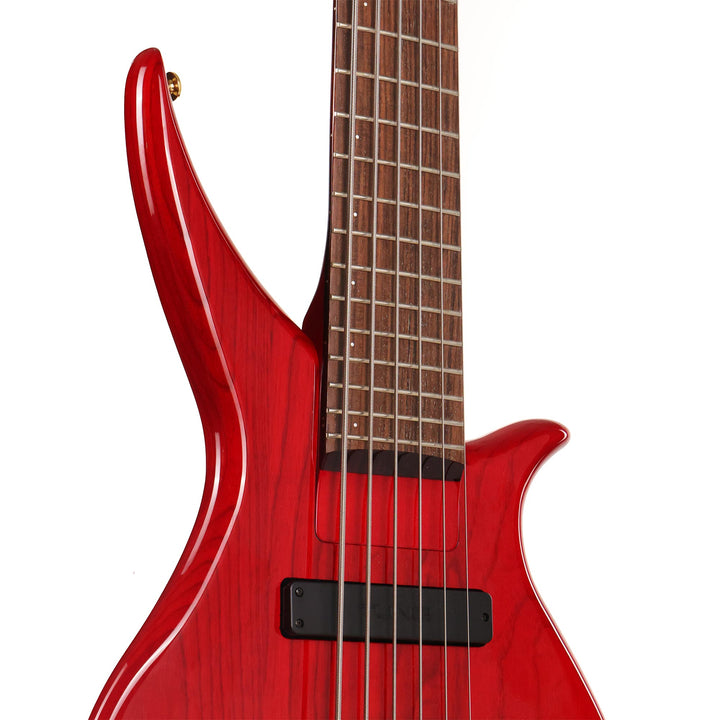 Tune 6-String Bass Transparent Red
