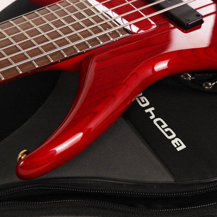 Tune 6-String Bass Transparent Red