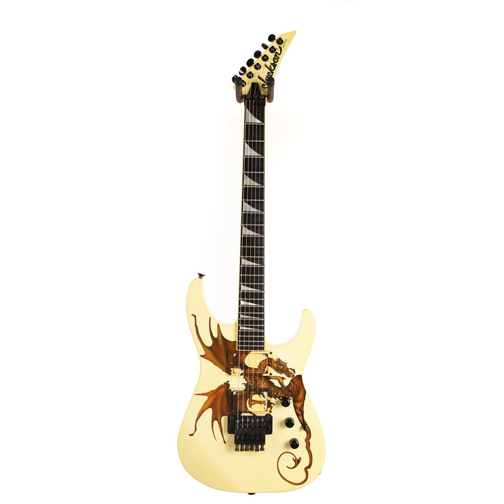 1988 Jackson Soloist Custom Ivory with Dragon Graphic