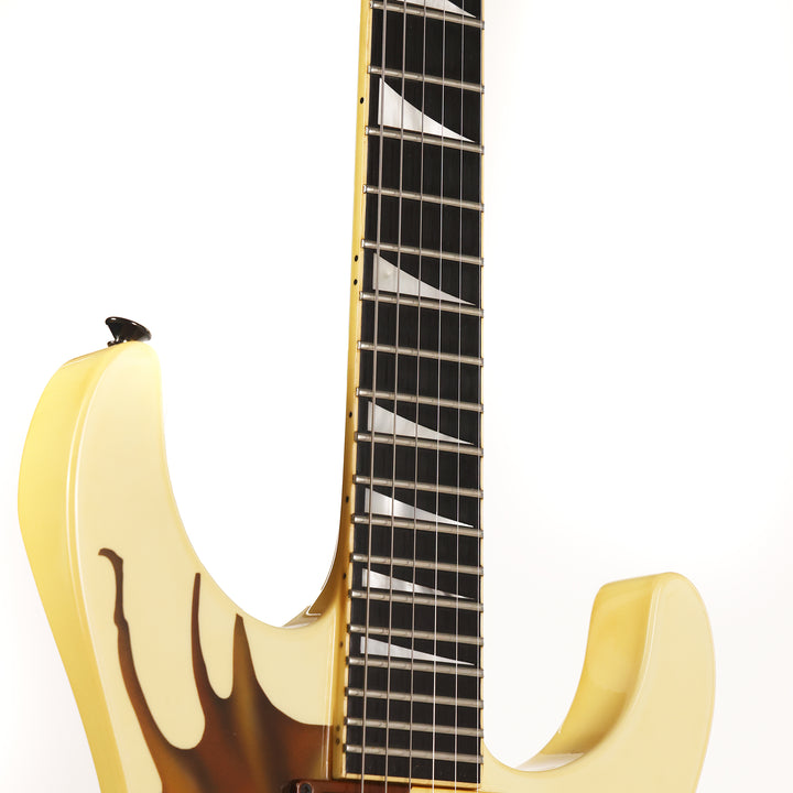 1988 Jackson Soloist Custom Ivory with Dragon Graphic