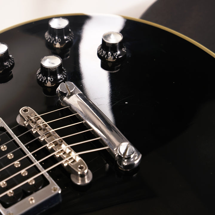 1990's Burny LC-75JS John Sykes Guitar Black
