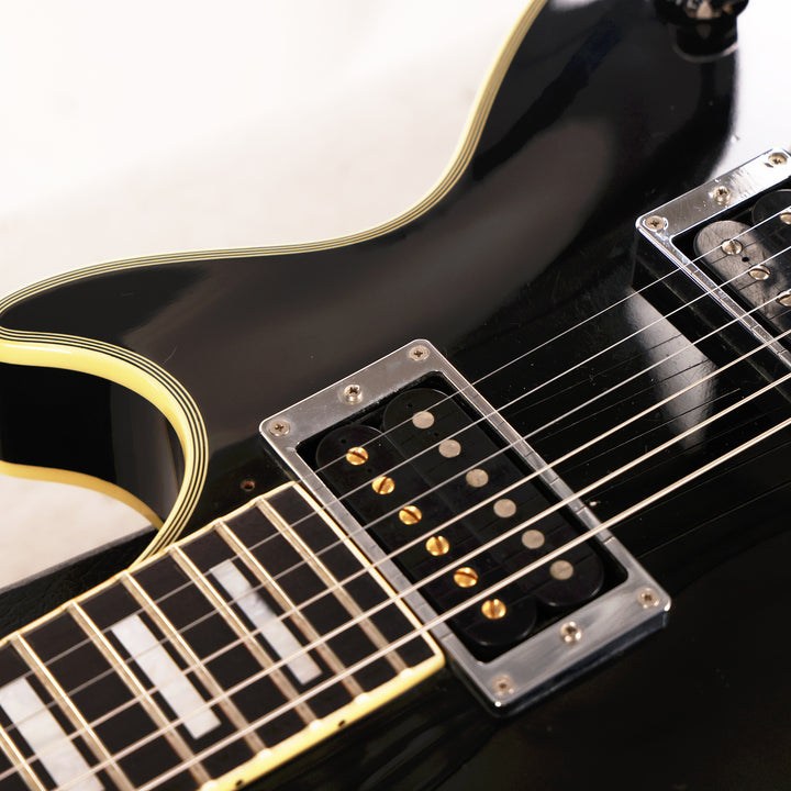 1990's Burny LC-75JS John Sykes Guitar Black