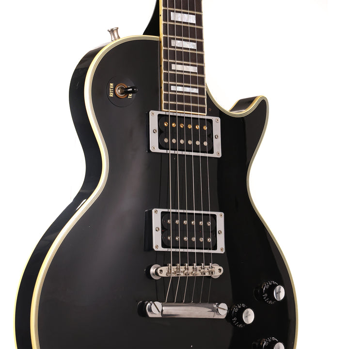 1990's Burny LC-75JS John Sykes Guitar Black