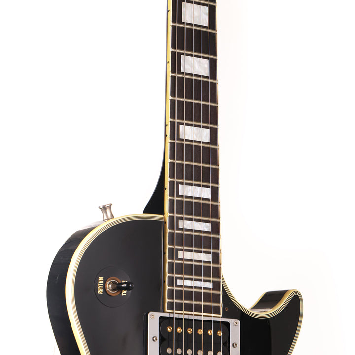 1990's Burny LC-75JS John Sykes Guitar Black