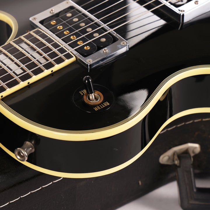 1990's Burny LC-75JS John Sykes Guitar Black