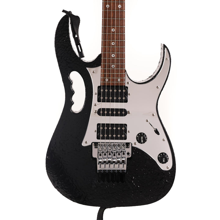 1999 Ibanez JEM 7D Prototype Black Textured Finish One-Off Steve Vai-Owned Dressing Room Warm-Up Guitar