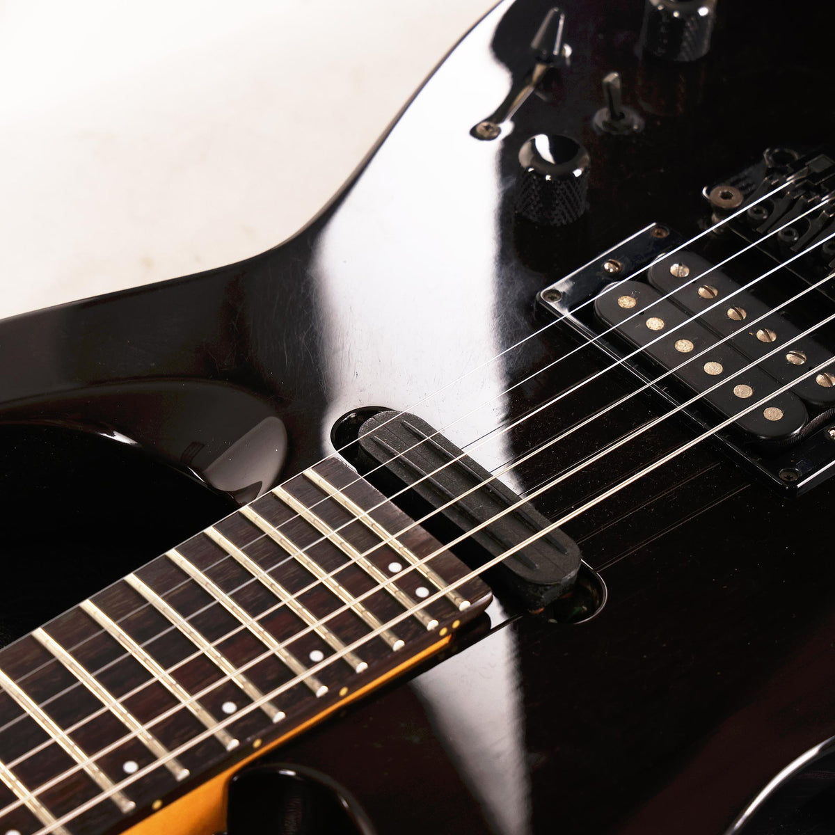 1990 Charvel DK-070-SH Guitar Black — 12