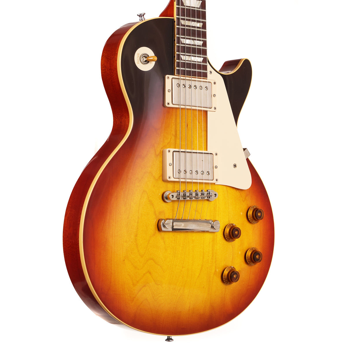 Gibson Custom Shop 1960 Les Paul Faded Tobacco Burst VOS G0 Plain Top 2008 — 1