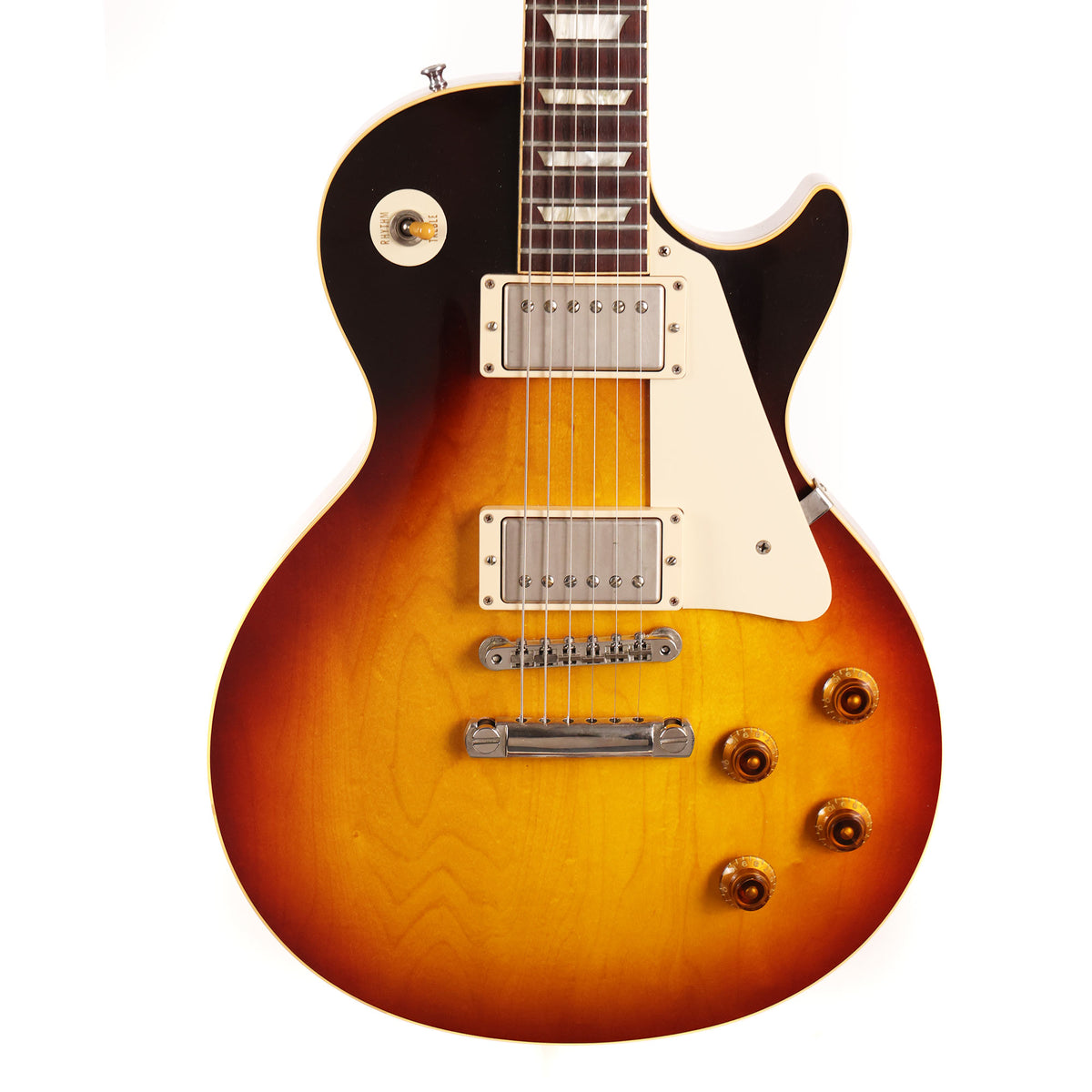 Gibson Custom Shop 1960 Les Paul Faded Tobacco Burst VOS G0 Plain Top 2008 — 2