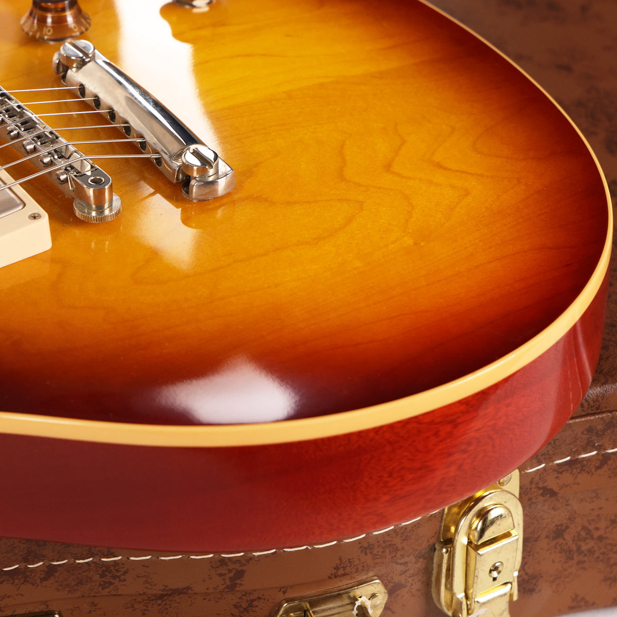 Gibson Custom Shop 1960 Les Paul Faded Tobacco Burst VOS G0 Plain Top 2008 — 9