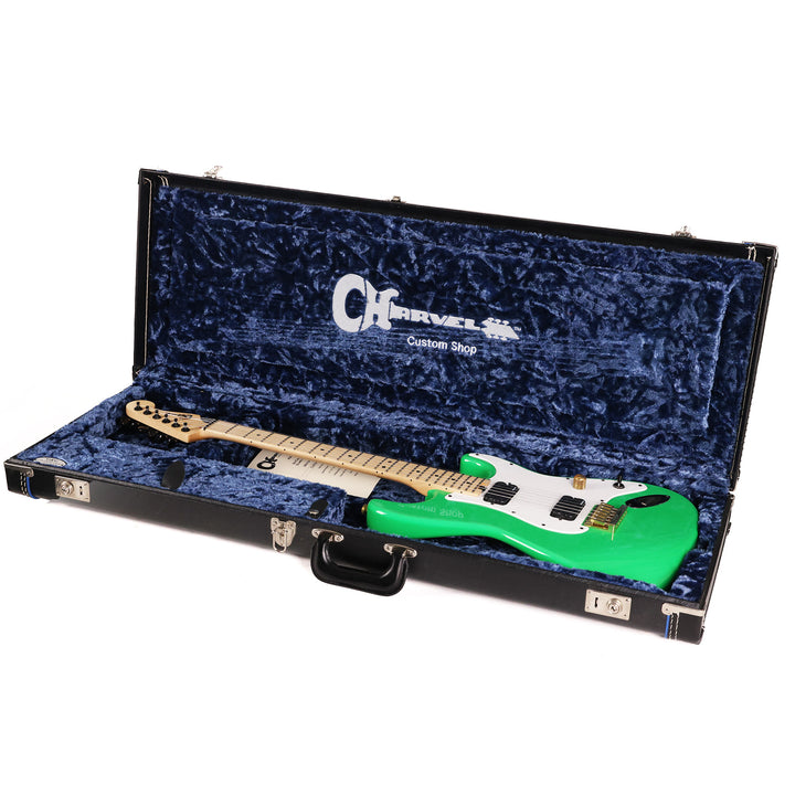 Charvel Custom Shop So-Cal 2014 NAMM Showpiece Slime Green